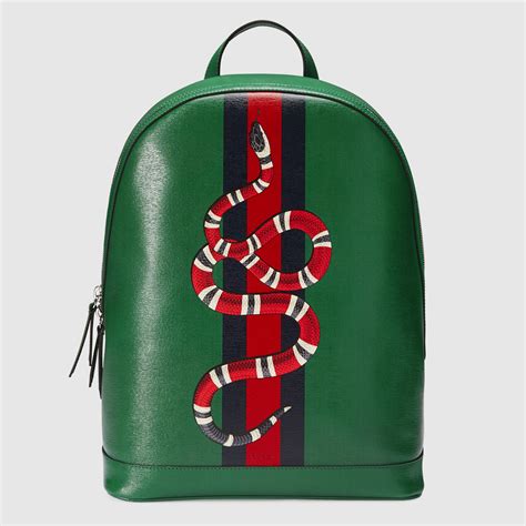 gucci snake supreme backpack|gucci blue backpack.